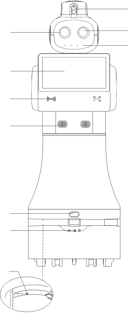 Engineering schematic of the smAiT Social robot
